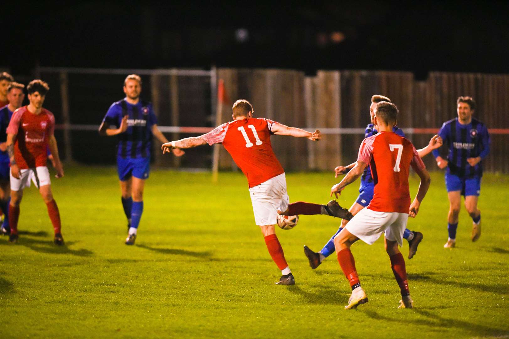 Joe Jackson scored Downham's second goal of the game. Picture: Ian Burt (63157297)