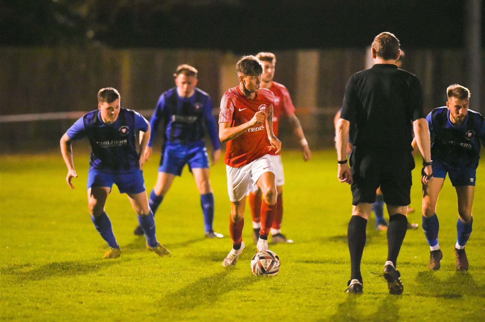 Action from Downham Town's 2-2 draw against Whittlesey Athletic. Picture: Ian Burt (63157231)