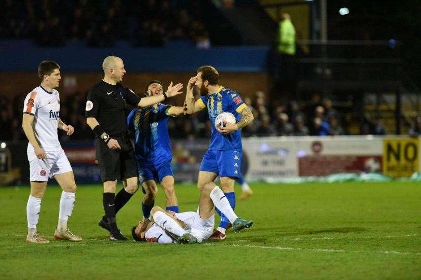 King's Lynn Town v AFC Fylde at The Walks. Picture: Tim Smith (63127267)