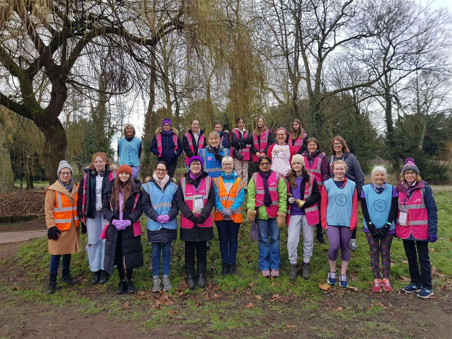 Lynn parkrun participants adorned purple running tops in celebration of International Women’s Day