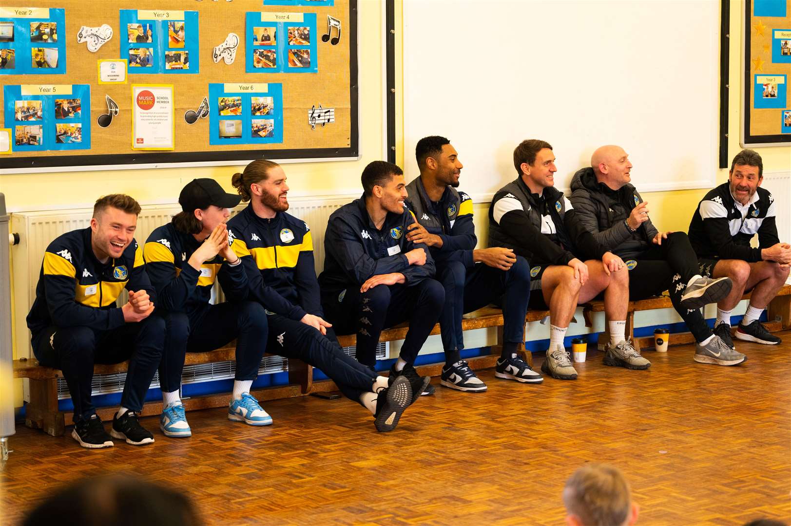 The Linnets visit West Lynn Primary School (63056119)