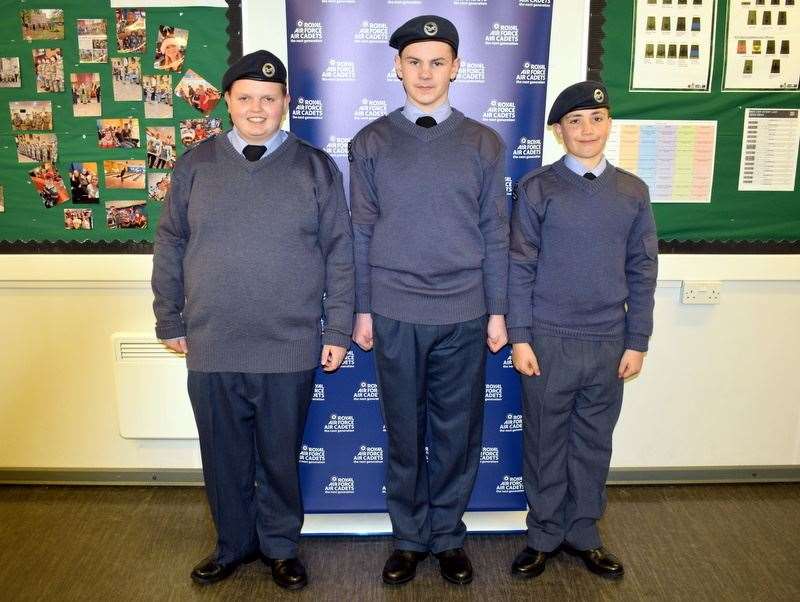 New recruits, from left, Barnes, Dewesburry and Tice (63461459)