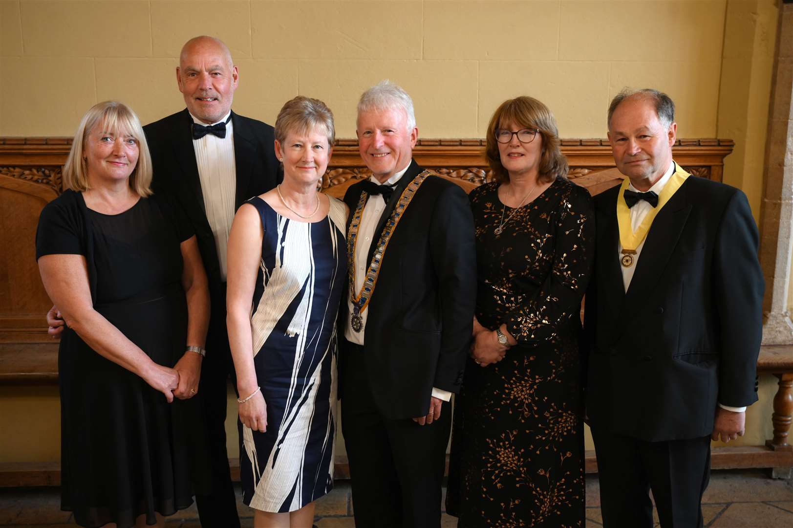 Priory Rotary members of the King's Lynn club celebrate 50 years of the organisation