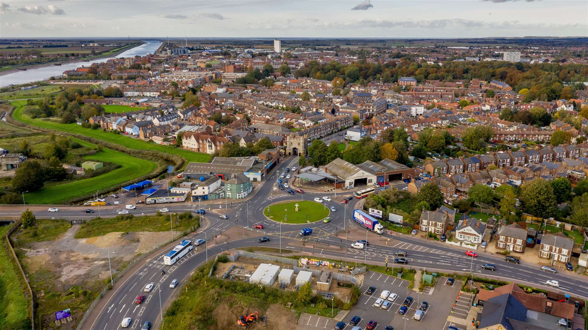 The proposed dramatic revamp of the Southgates area of Lynn now has a preferred option, which would see the roundabout removed