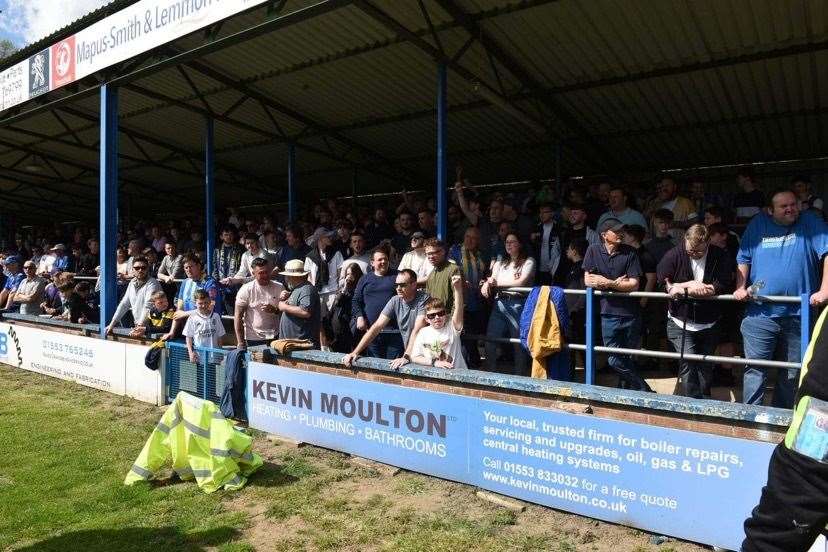 King's Lynn Town v Curzon Ashton at The Walks this afternoon. Pictures: Tim Smith