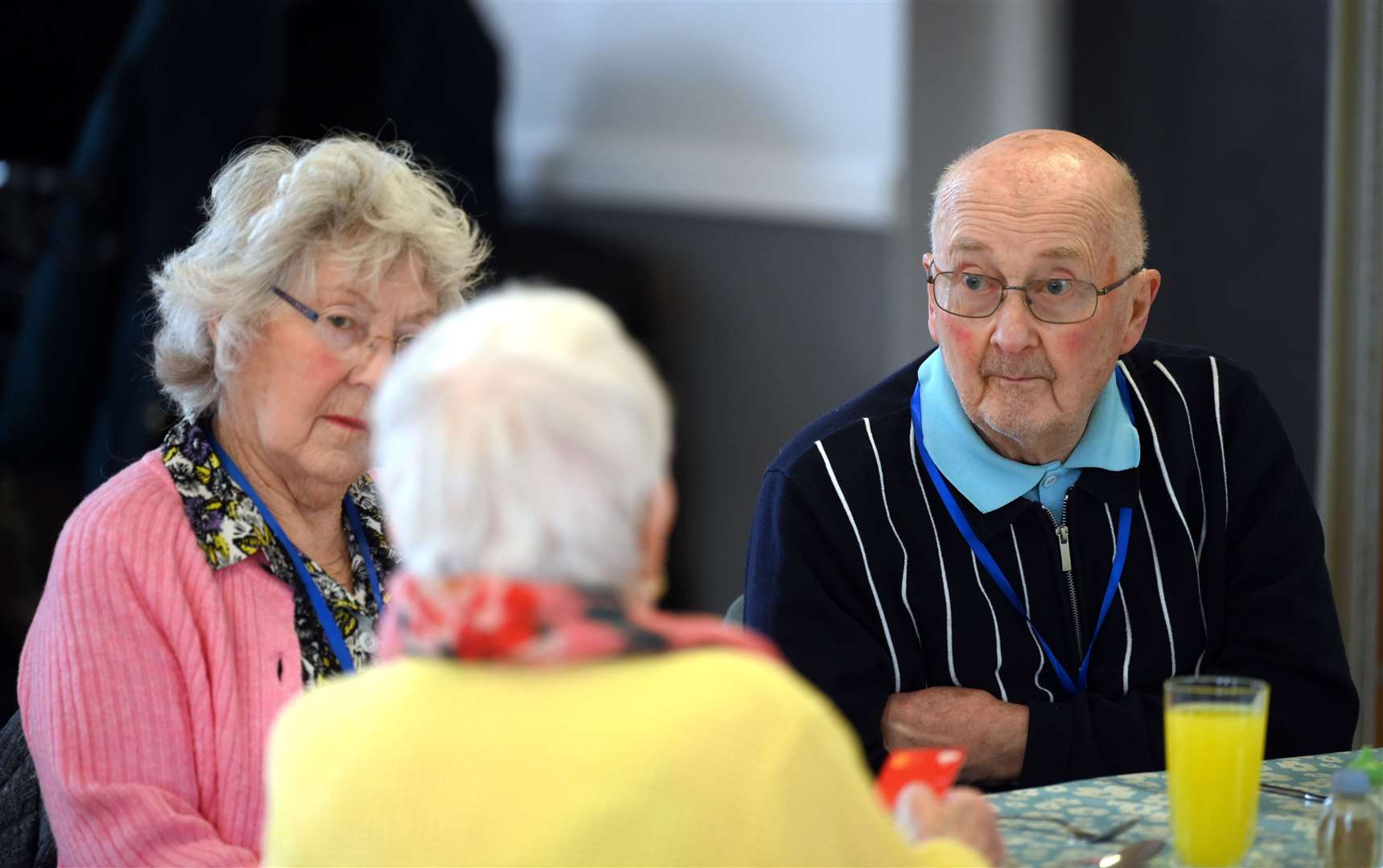 Forget-me-knot lunch club at Gaywood Church Rooms celebrating 56th birthday. (63273666)