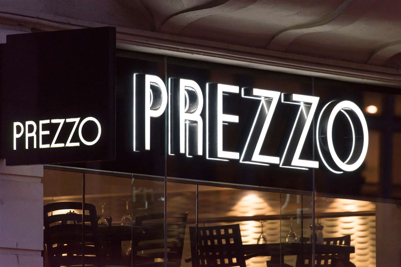 Prezzo. The Italian restaurant chain has announced 46 restaurants will close with a loss of more than 800 jobs.