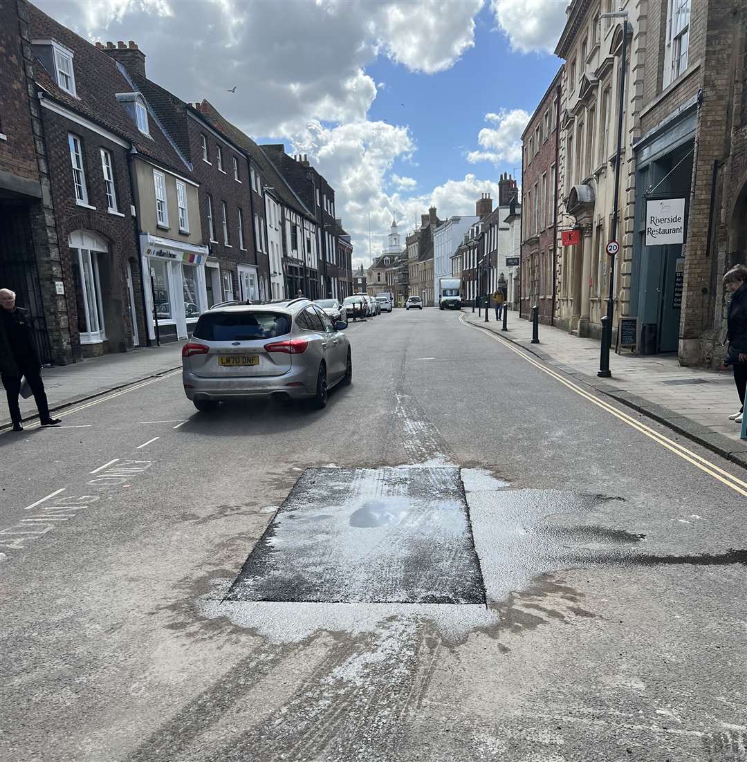 King Street in King's Lynn has now reopened