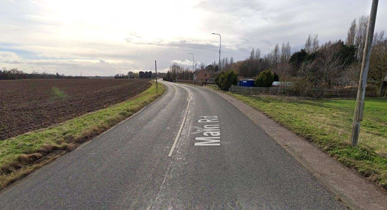 Crews attended a fire in the open on Lynn Road, Tilney All Saints this morning. Picture: Google Maps