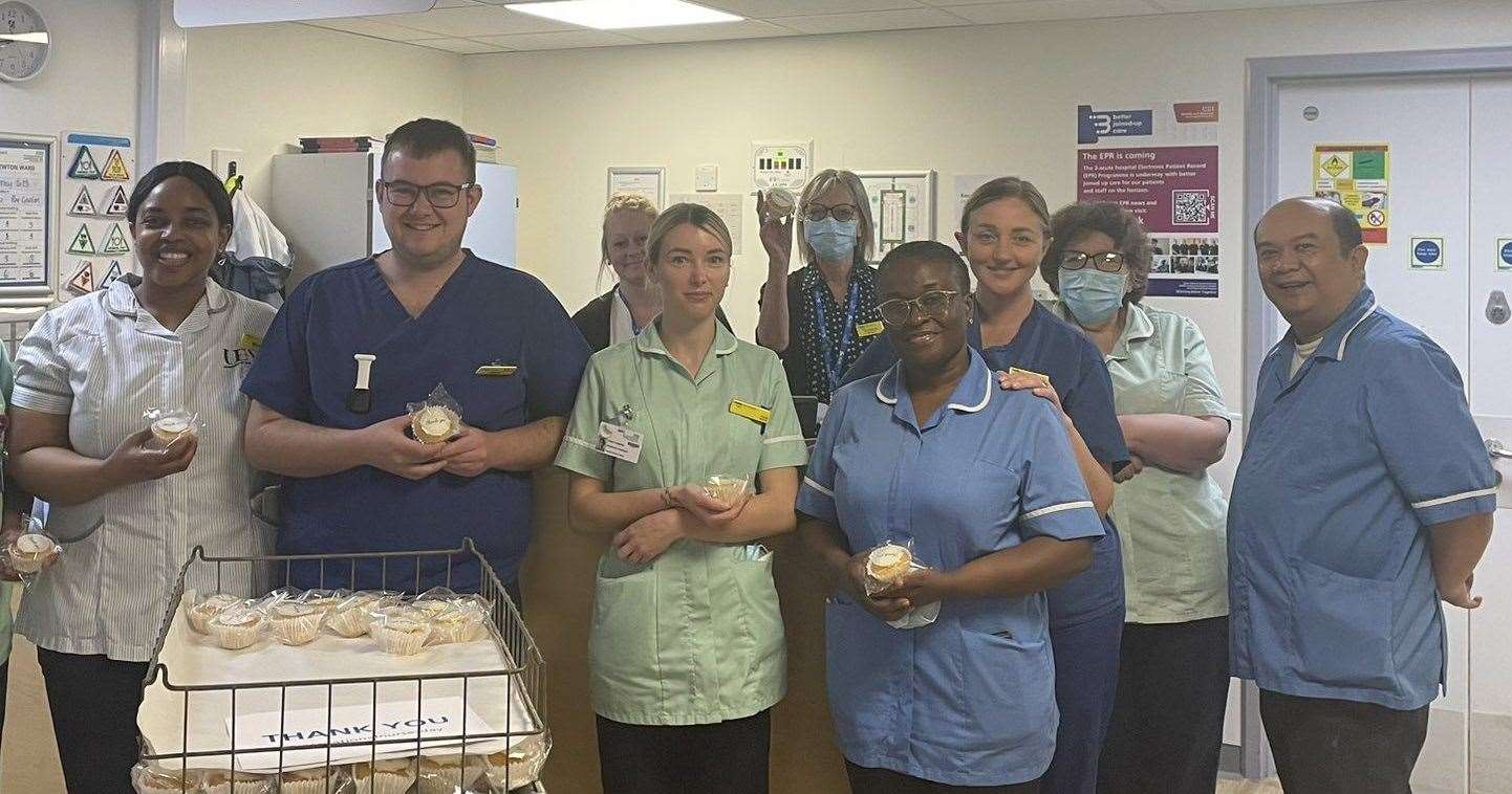 Nurses at Lynn's Queen Elizabeth Hospital