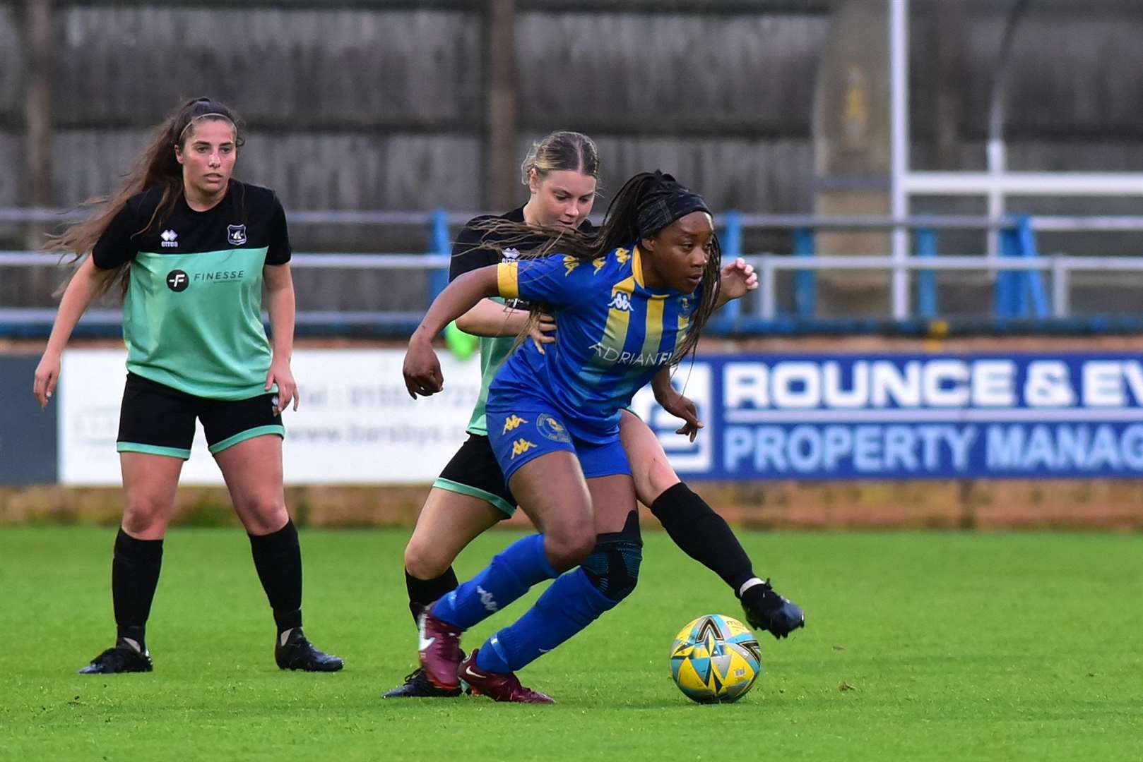King's Lynn Town Ladies in home action at The Walks