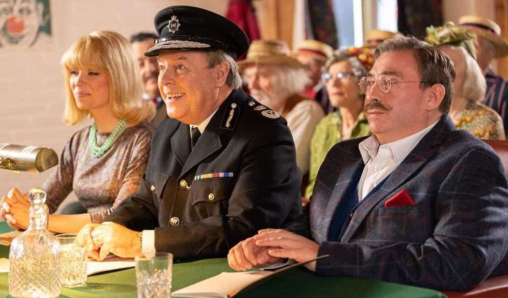Lily’s dad Malcolm Baker (right) has featured in a number of films and TV series himself