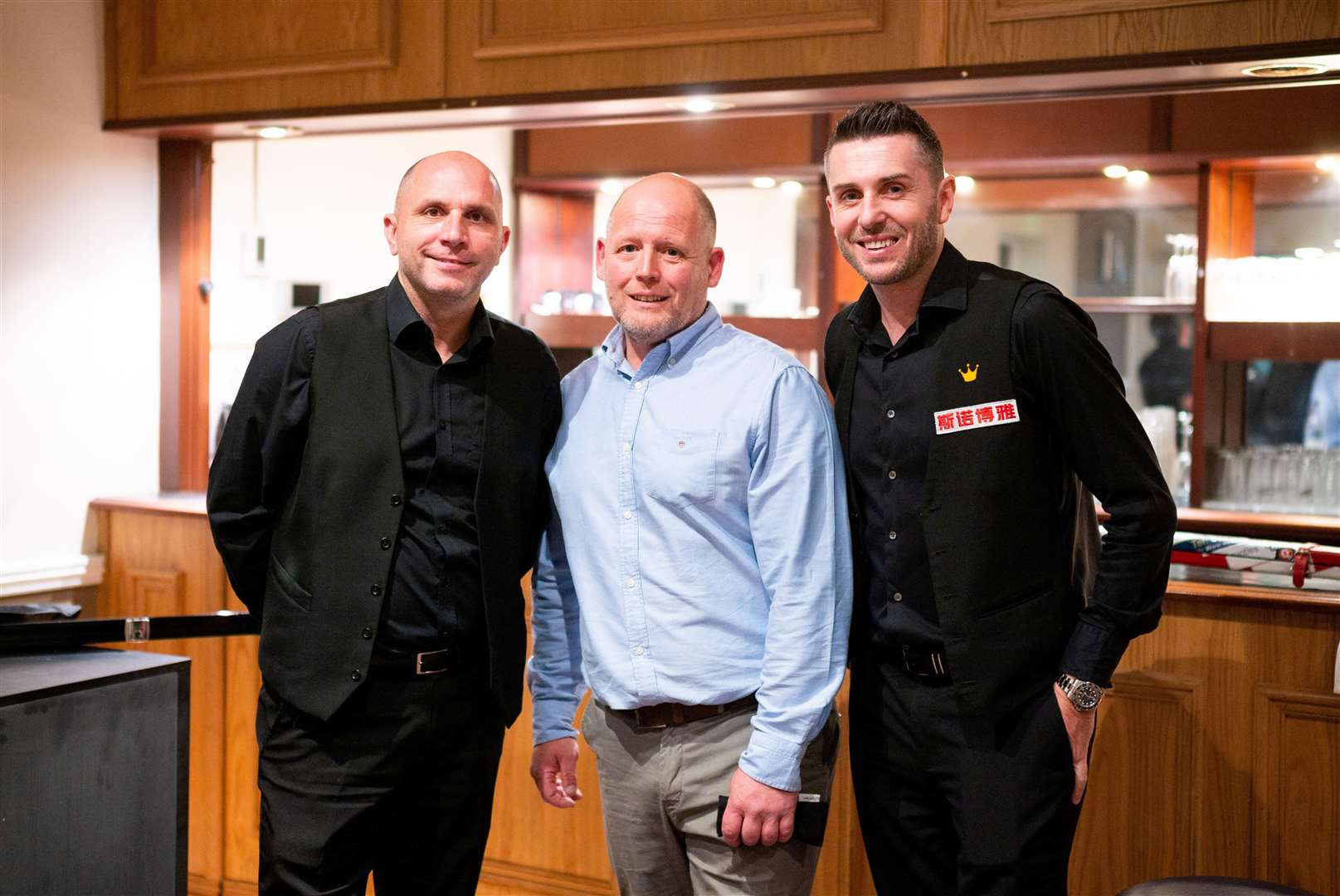 An evening of snooker with Mark Selby and Joe Perry at Lynn. Picture: Ian Burt