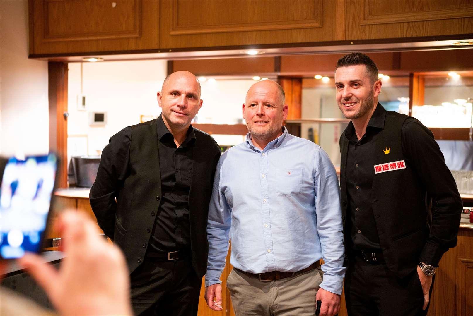 An evening of snooker with Mark Selby and Joe Perry at Lynn. Picture: Ian Burt