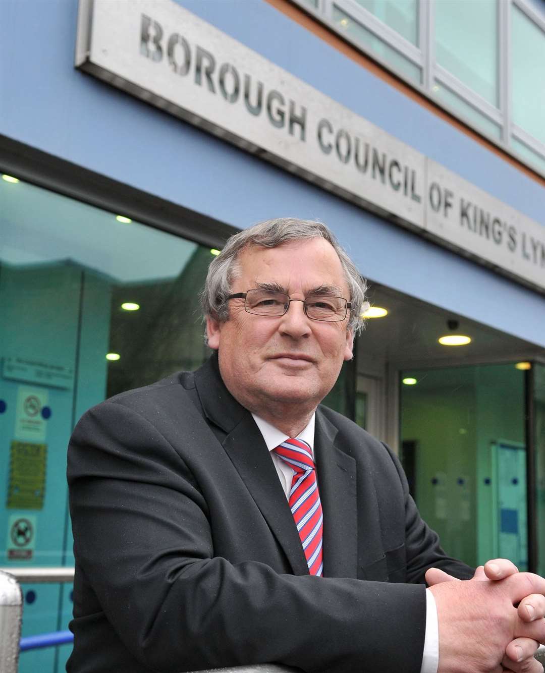 Nick Daubney pictured in 2012 when he was West Norfolk Council leader