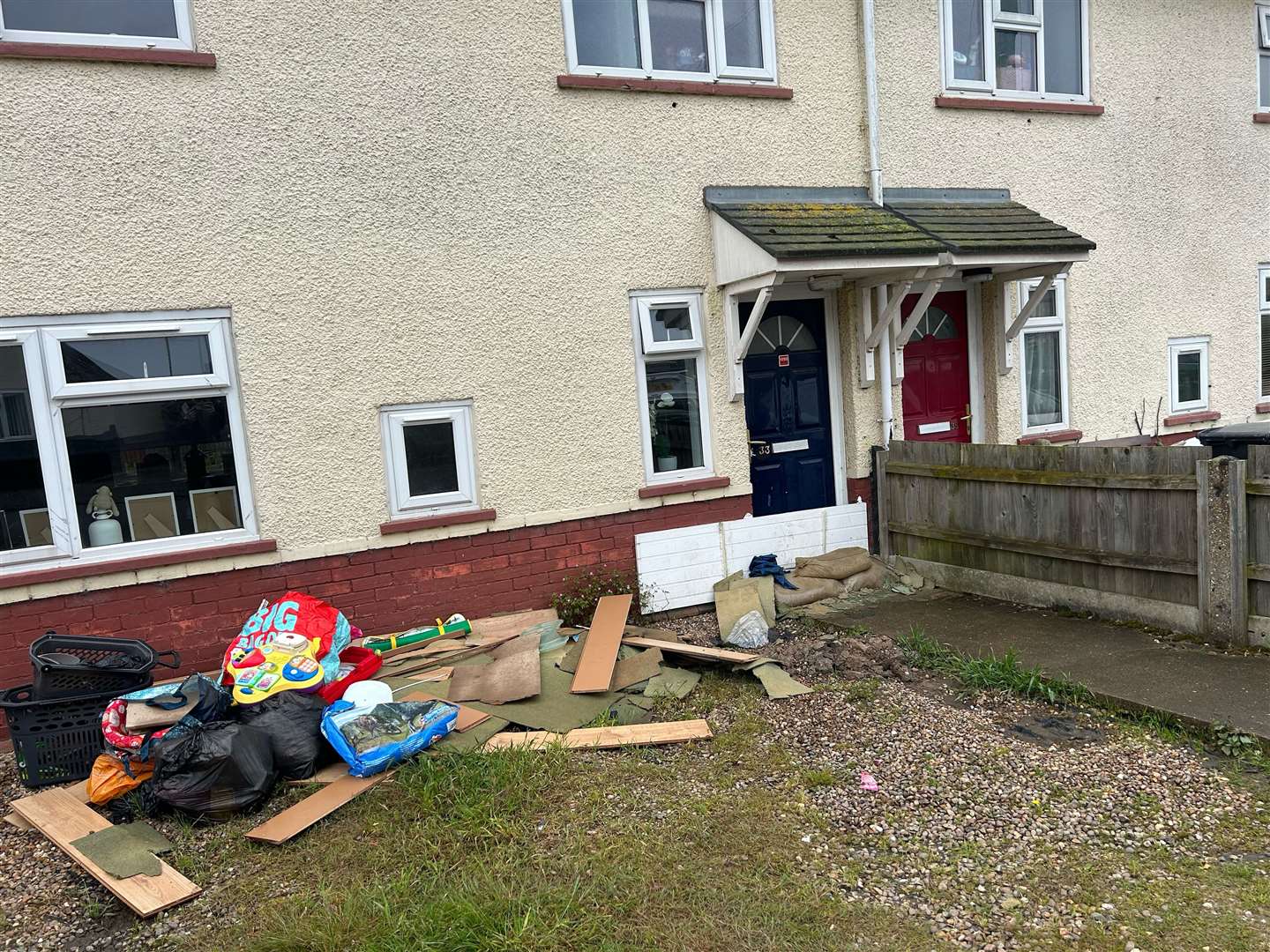 Residents have been left frustrated by constant flood damage at the Turbus Road homes