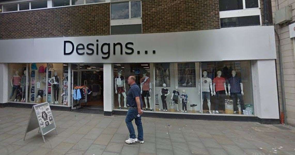 Eagle threatened a shop works in Designs in Lynn