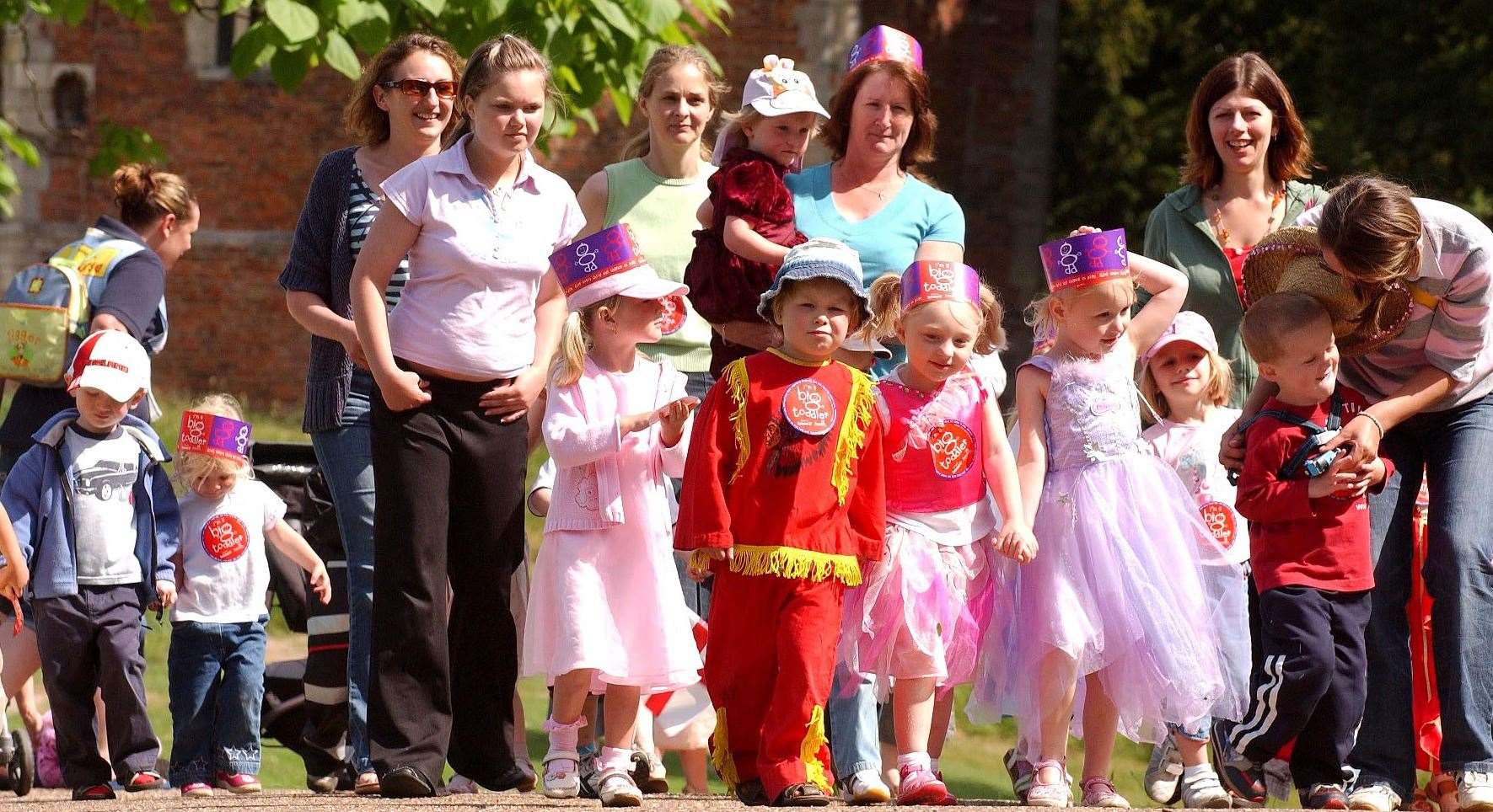 Lynn’s Jack and Jill Playgroup take part in the Barnardo’s Big Toddle