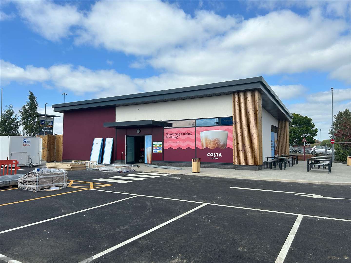The new Costa store at Lynn's St Nicholas Retail Park