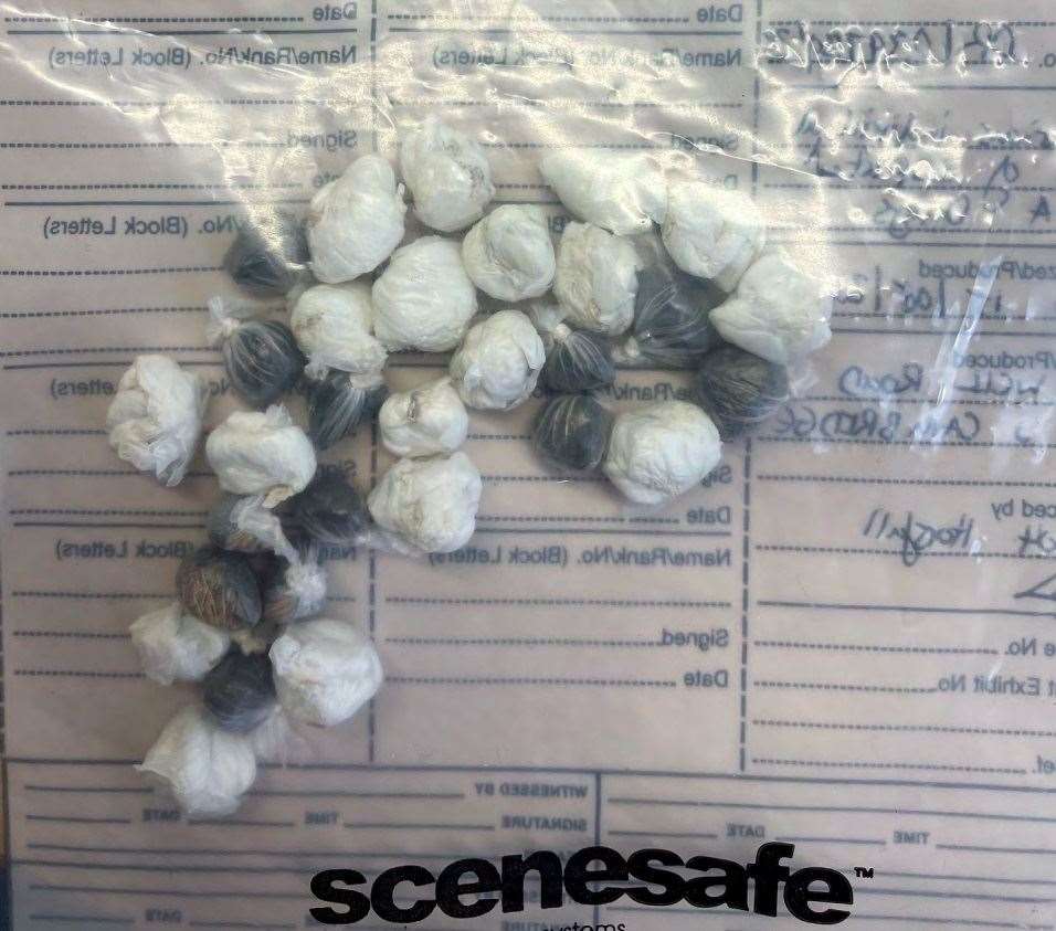 Some of the drugs seized in the Ndoro and Silsbury case. Picture: Cambridgeshire Police