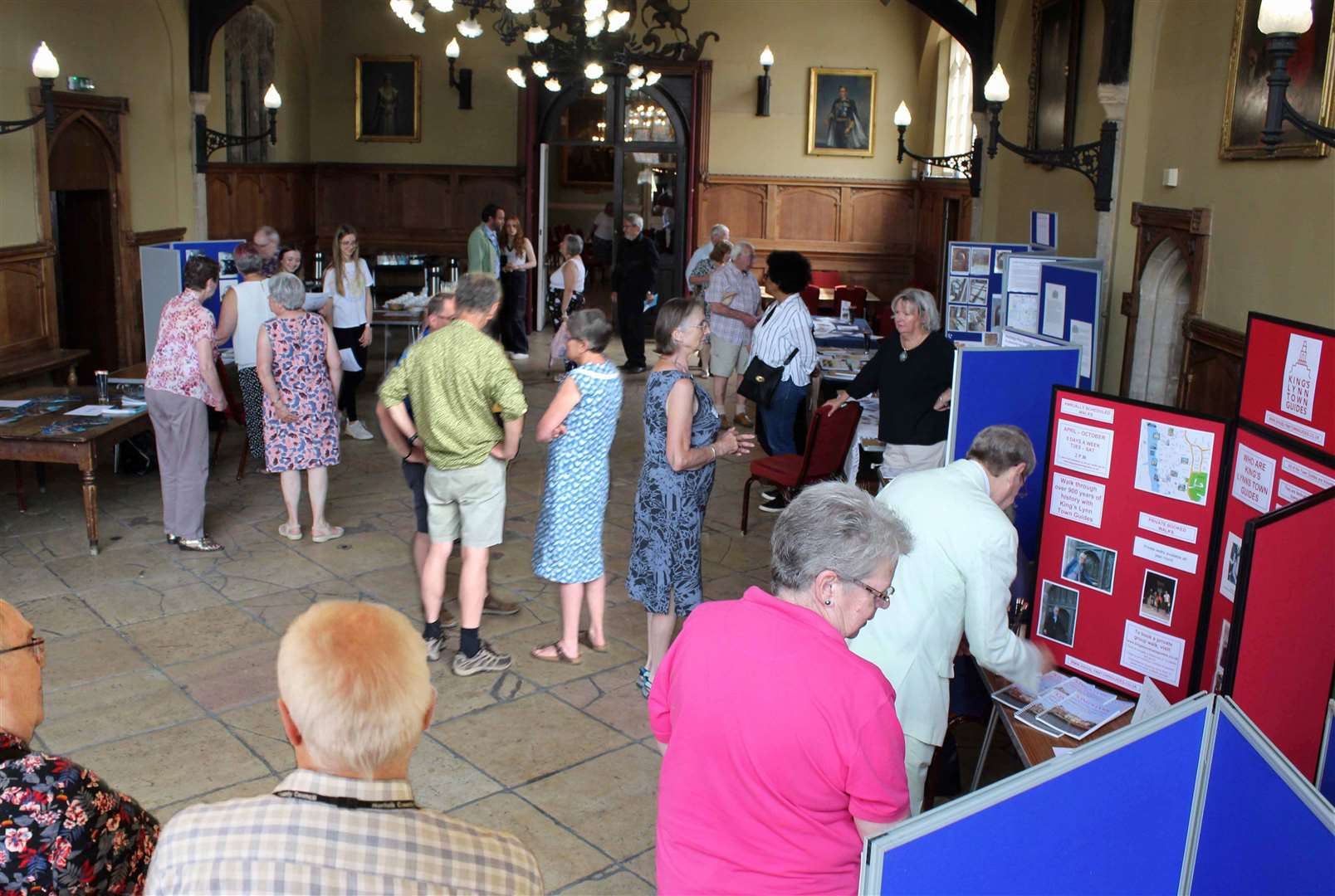 Volunteer fair at the town hall on Saturday