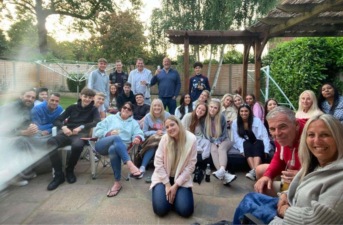 Jess’s friends and family got together to watch the first episode of ITV2 and ITVX's Love Island on Monday, June 5. Picture: Charlie Harding