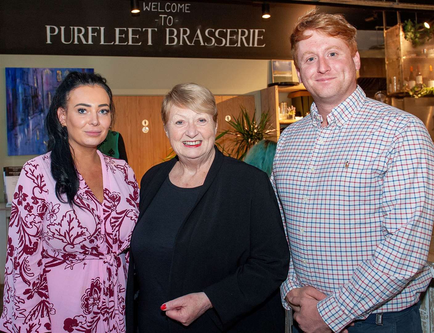At the Purfleet Brasserie opening