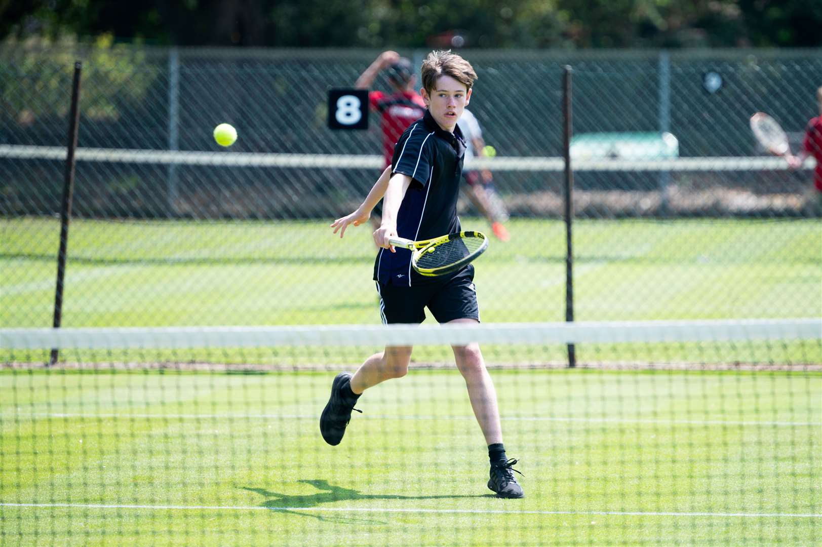 The KS3 Tennis tournament held at Hunstanton. Pictures: Ian Burt