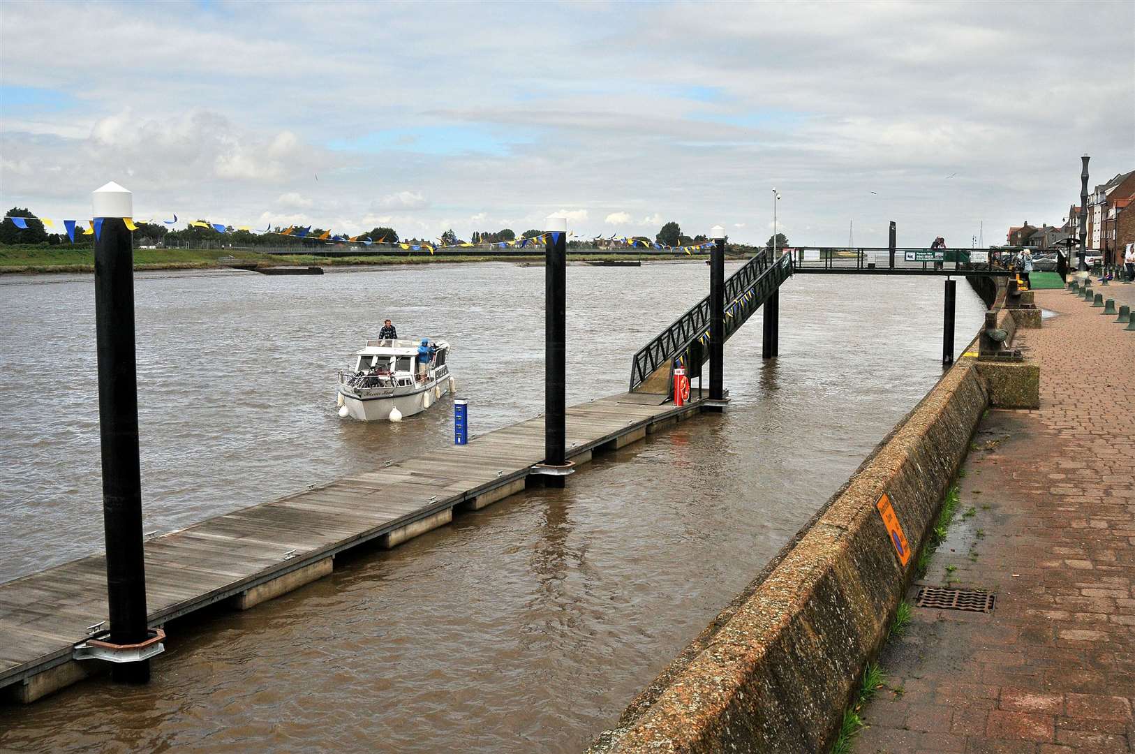 The River Great Ouse in Lynn