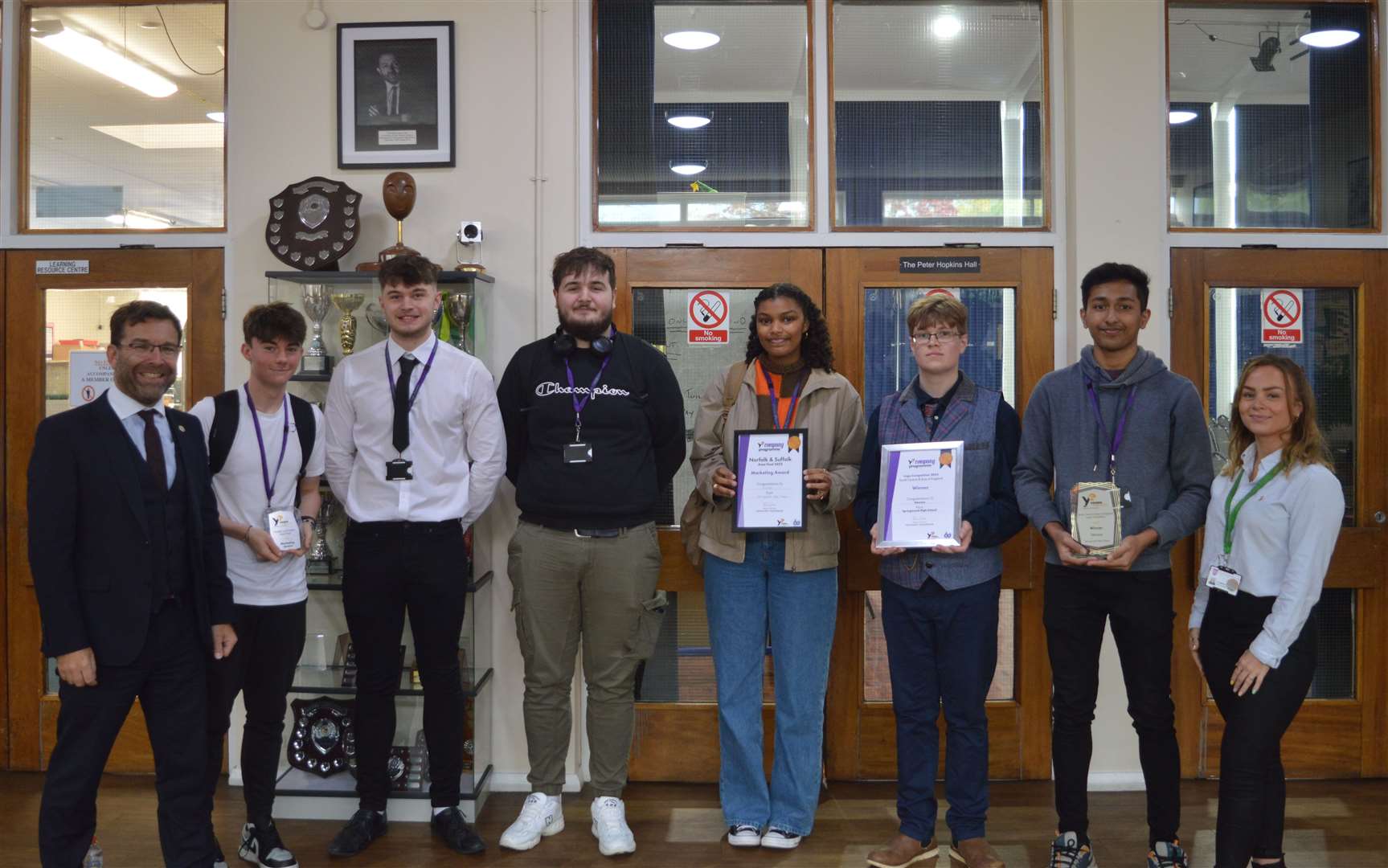 Students at Springwood High School took part in the Young Enterprise Programme