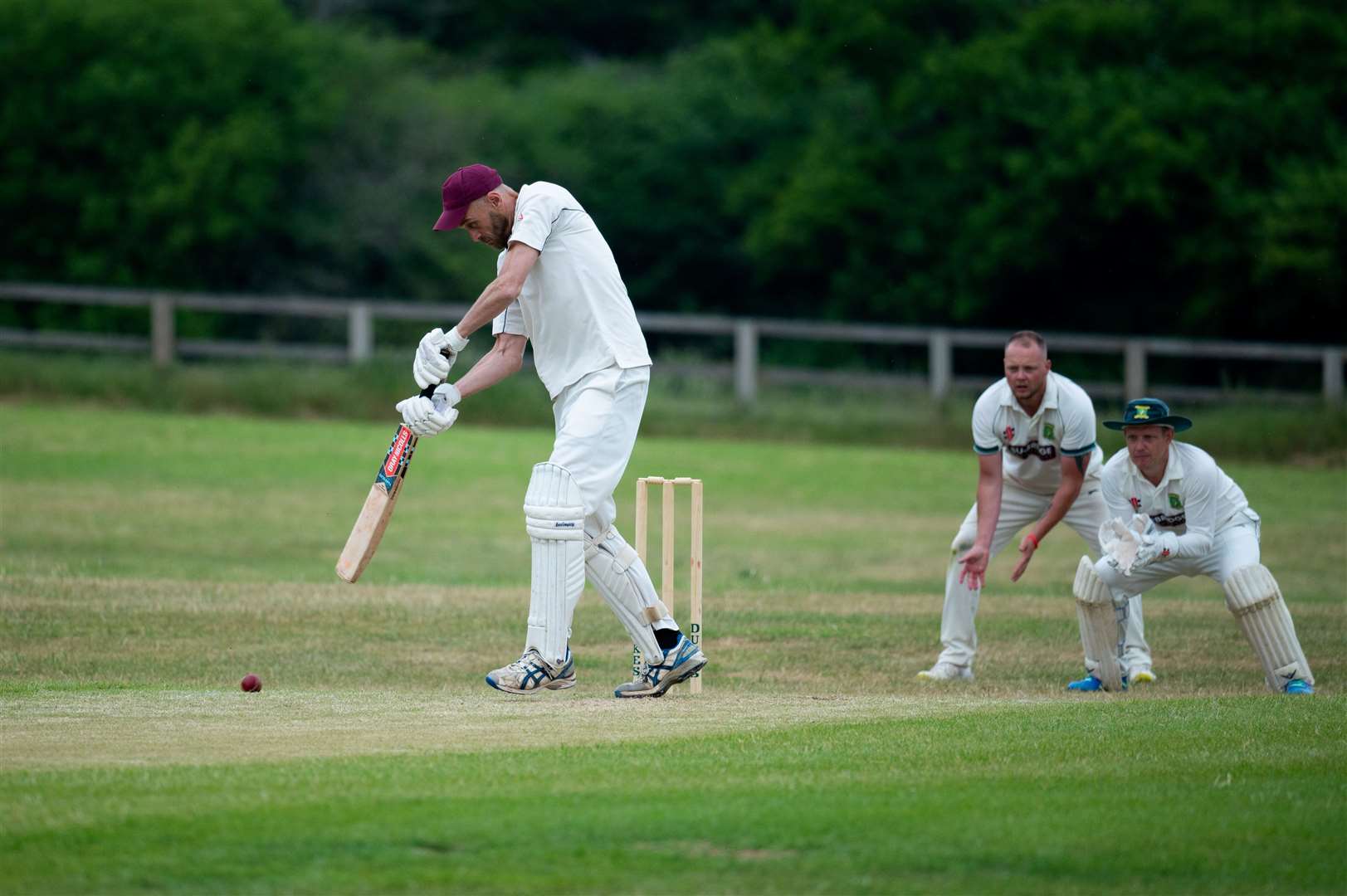 Castle Rising v Saham Toney in Division One West of the Norfolk Cricket League.
