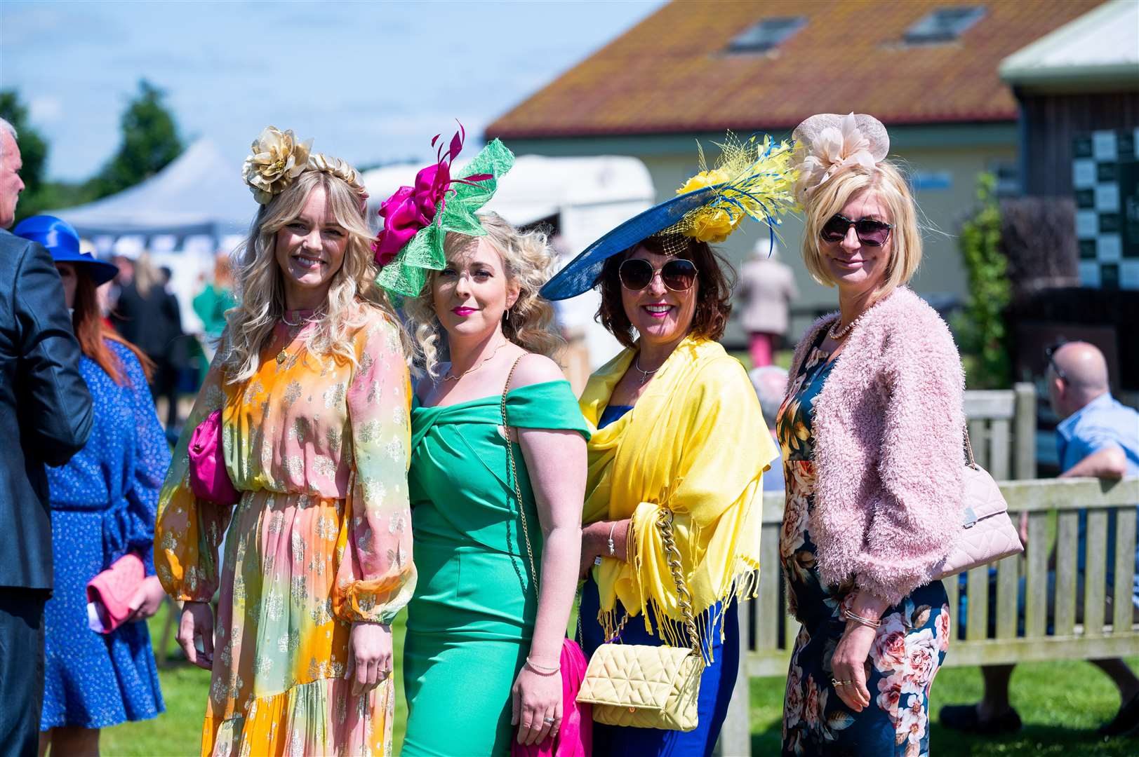 Many attended the races on Sunday. Picture: Ian Burt