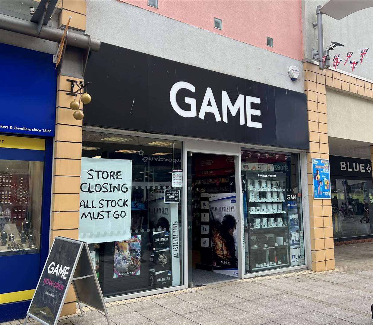 The Game store on Broad Street in King's Lynn
