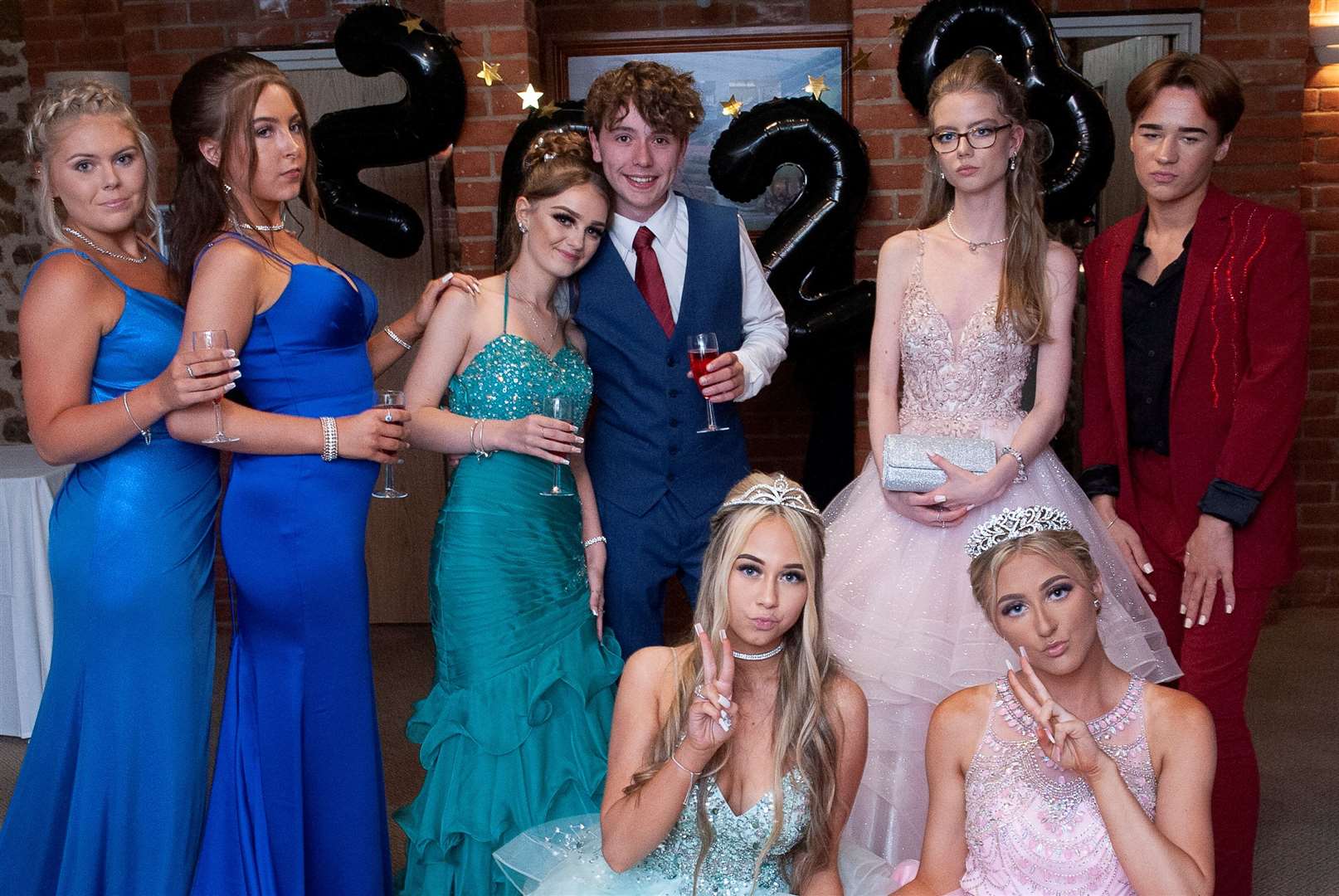 St Clement’s High School, Terrington St Clements’ prom at Knights Hill, King's Lynn. Pictures: Michael Fysh