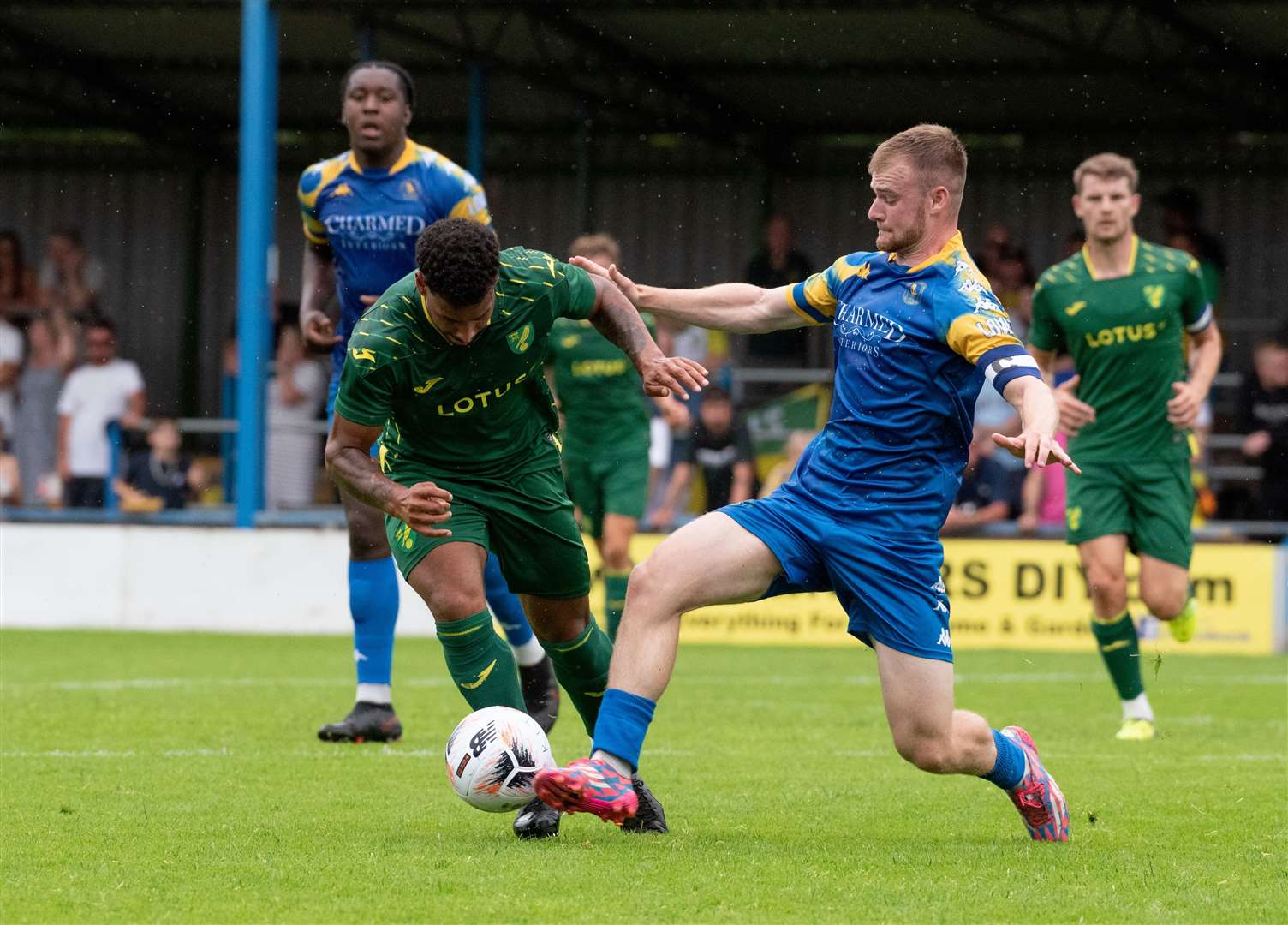 King's Lynn Town v Norwich City at The Walks on Saturday.