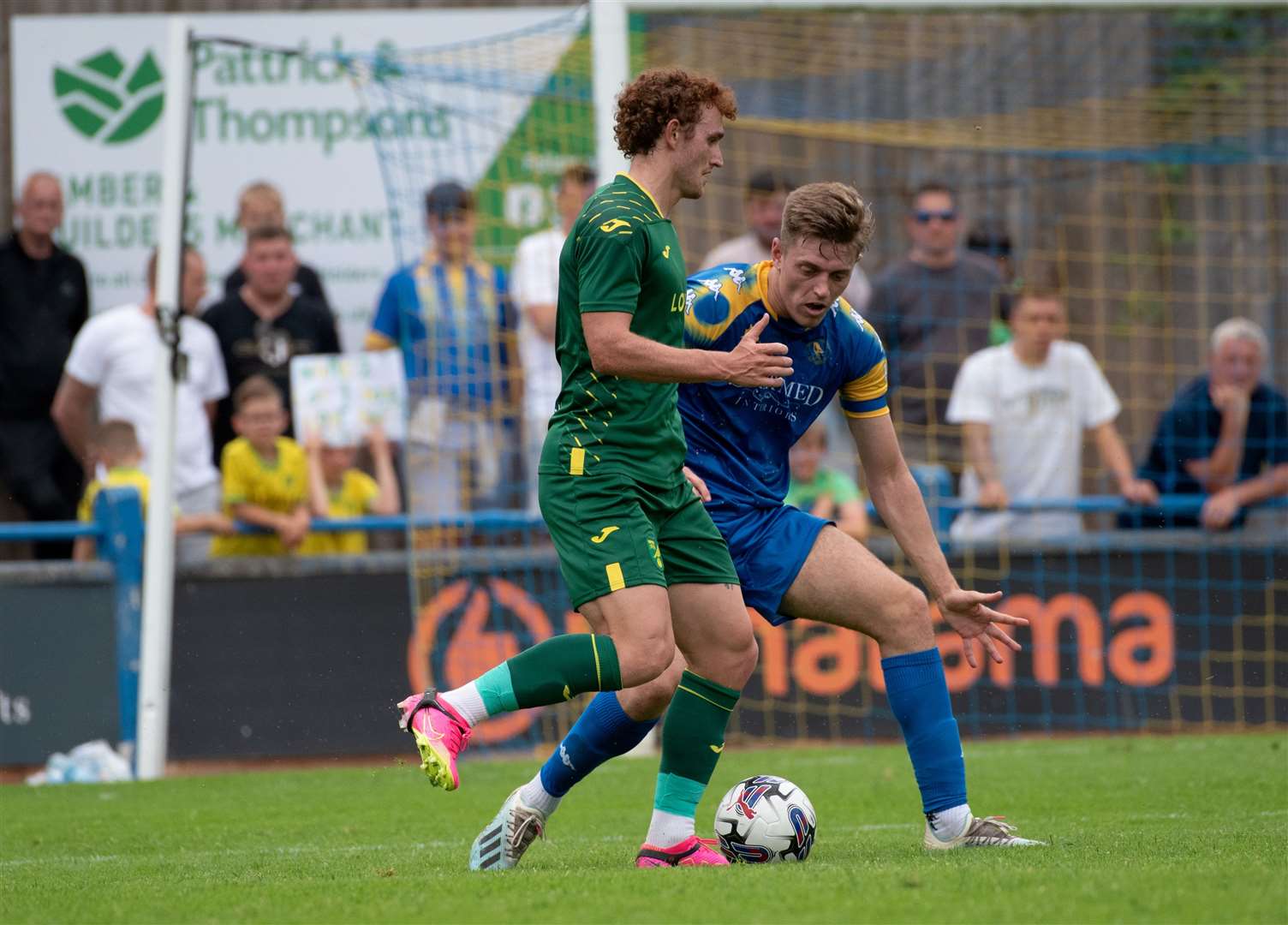 King's Lynn Town v Norwich City at The Walks on Saturday.