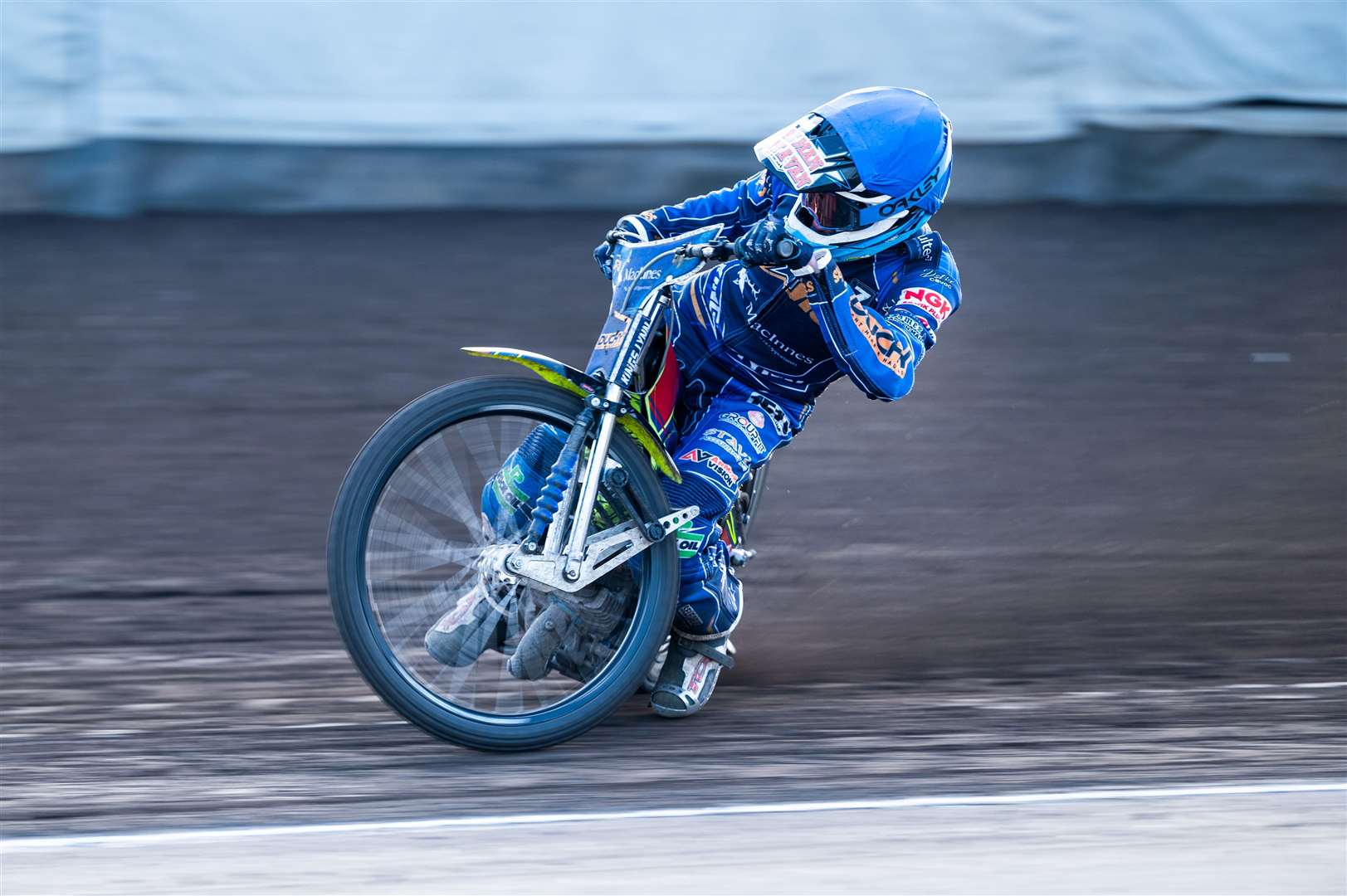 Anders Rowe in action for the King's Lynn Stars