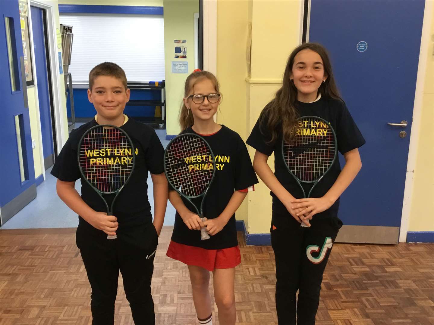 Students from West Lynn Primary took part in a Develop SSP (School Sports Partnership) Mini Tennis Festival, held at Lynnsport.
