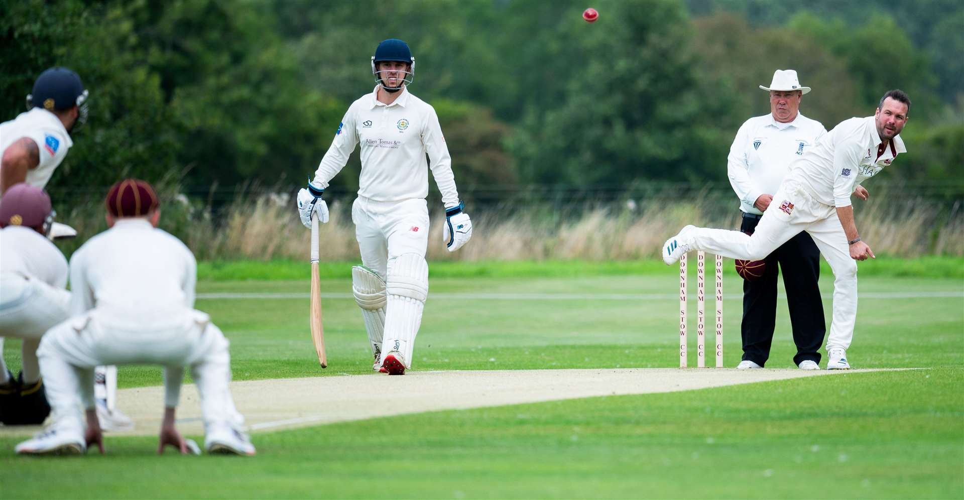 Action from Downham Stow’s victory over North Runcton