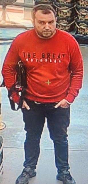 Police are looking for this man in relation to a theft in Lynn. Picture: Norfolk Police
