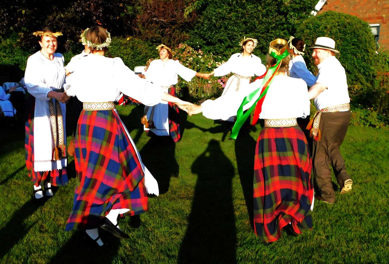 Lithuanian Dancers provided entertainment at the fundraiser