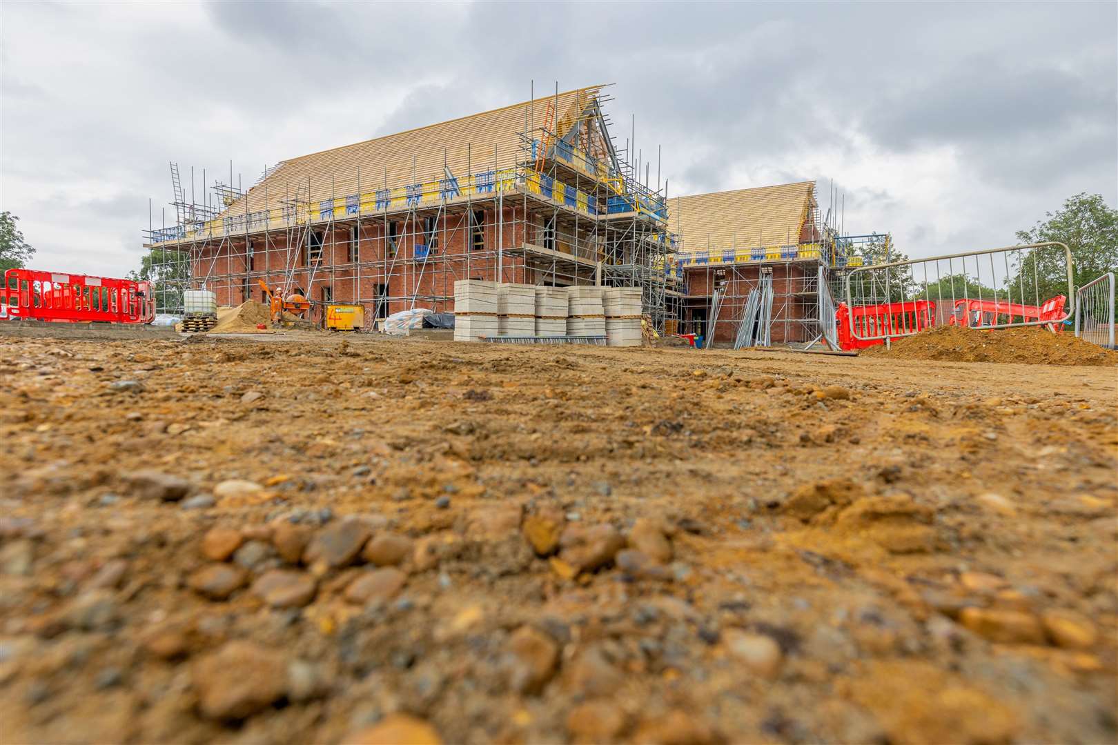 Progress is being made at the site of the new St James Medical Practice in King's Lynn. Picture: Simon Watson Photography