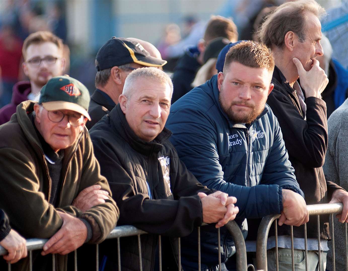 Fans at the Adrian Flux Arena