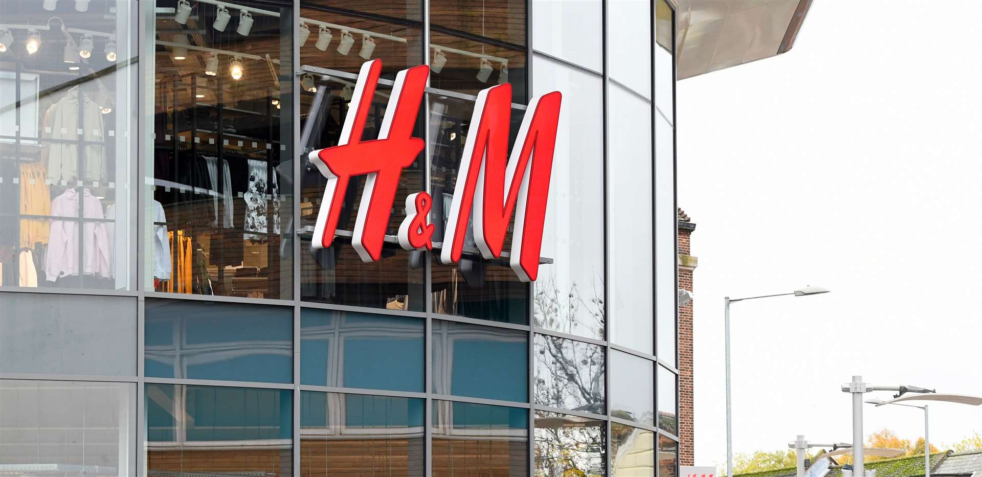 Opening of H and M in Kings Lynn.