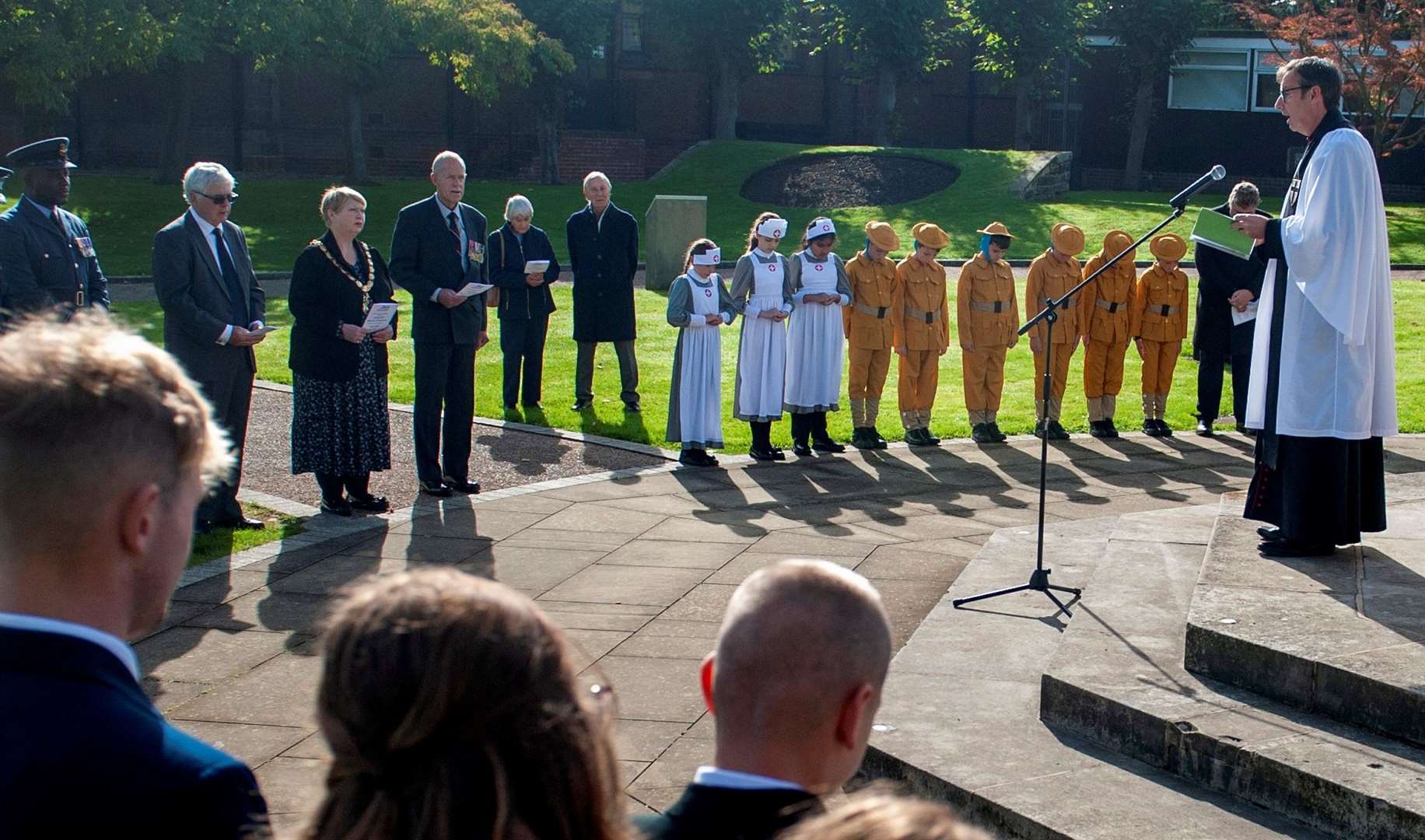 The Battle of Britain Commemoration Service at Lynn’s Tower Gardens last year
