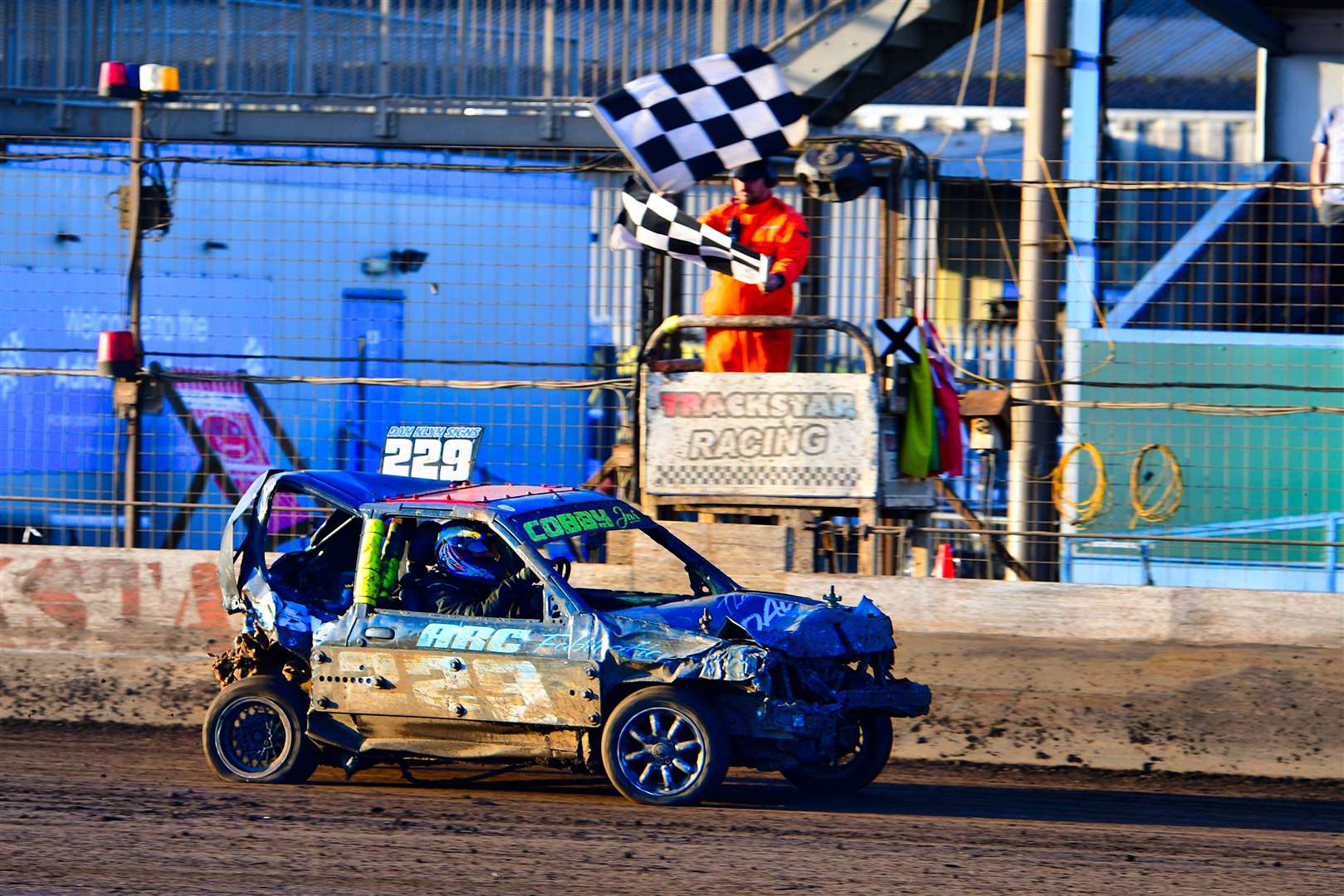 Harry Cobb takes the chequered flag to win his biggest title yet with the Micro Banger UK Championship