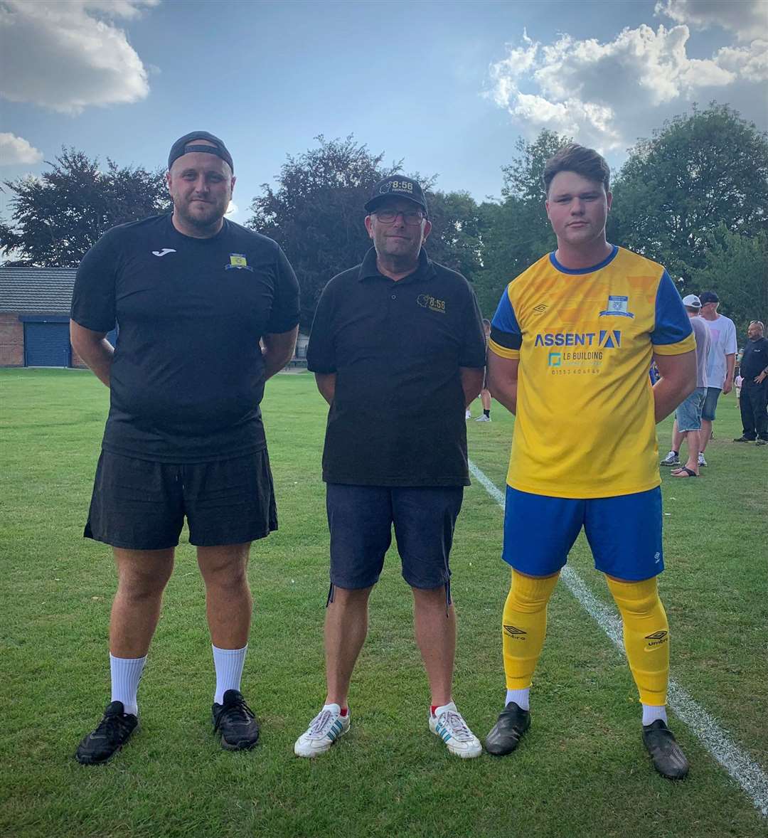 The 856 Foundation and Terrington FC show support for men's mental health at Saturday's fixture against Ingoldisthorpe Reserves