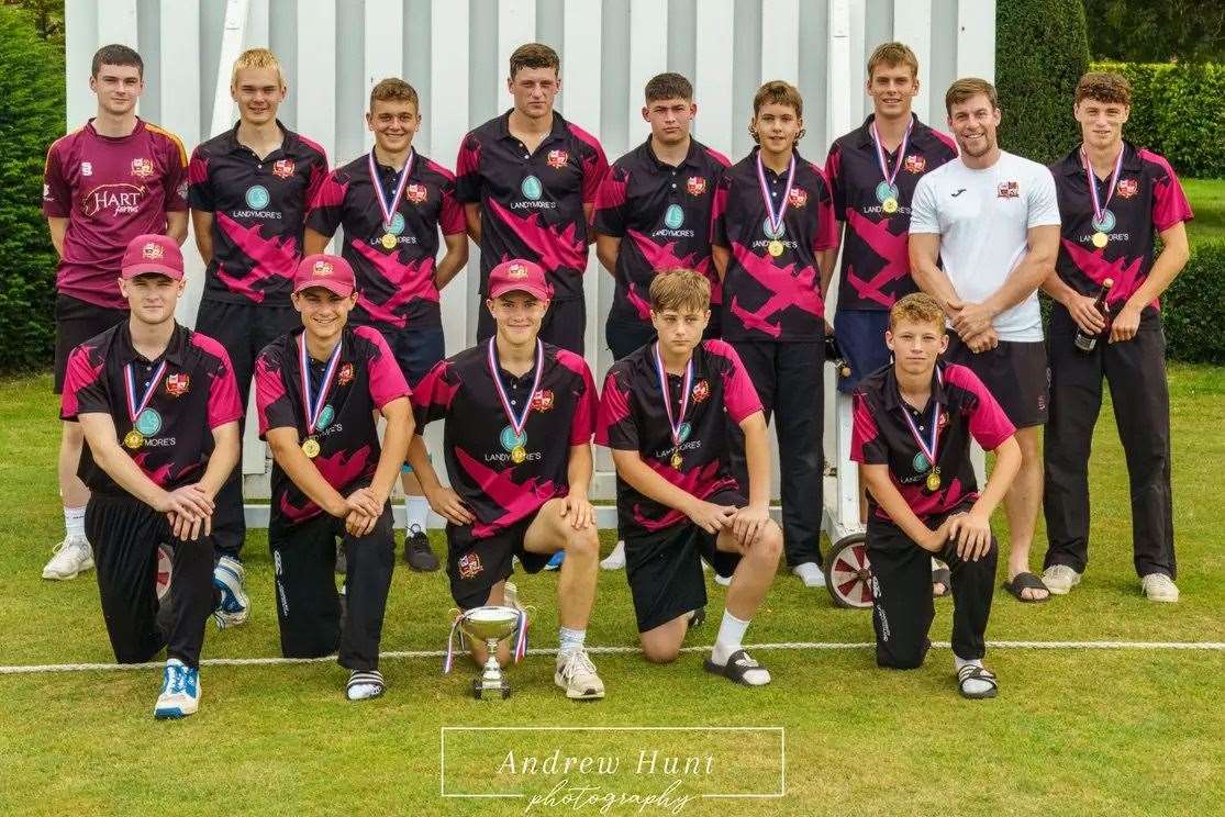 Under-19 cricketers from Downham Stow