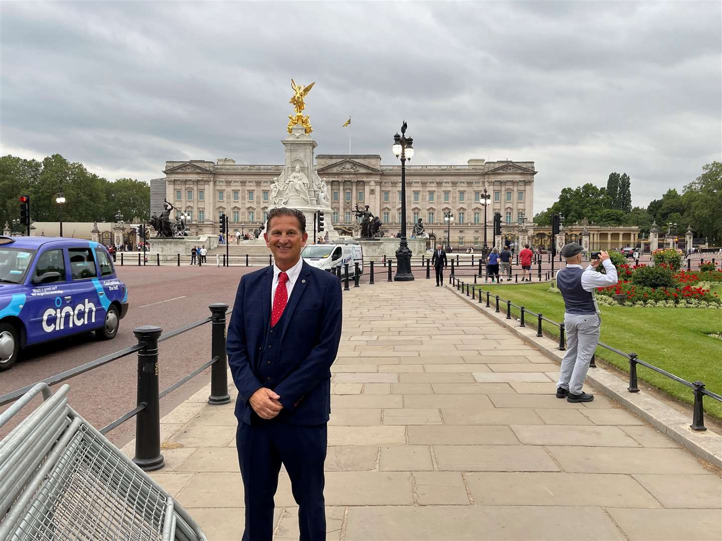 Greenyard Frozen UK's operations director Neil Winner visited Buckingham Palace to celebrate the award in June where he met King Charles