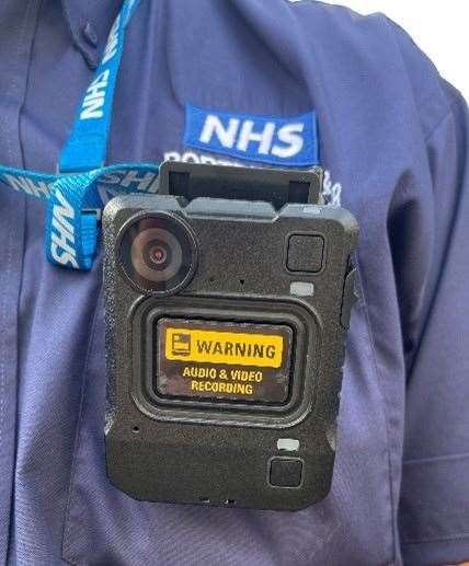 The cameras will only be turned on if someone is being 'violent or abusive'. Picture: Queen Elizabeth Hospital